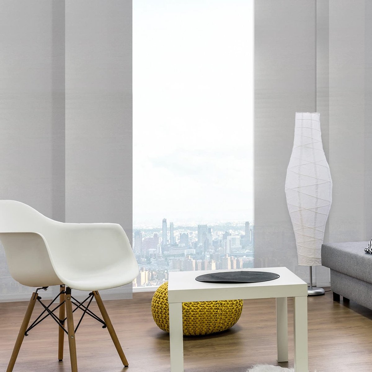 Omgoods - Japanse Mesh Paneel - 50 cm - Muizengrijs - 50 x 250 cm