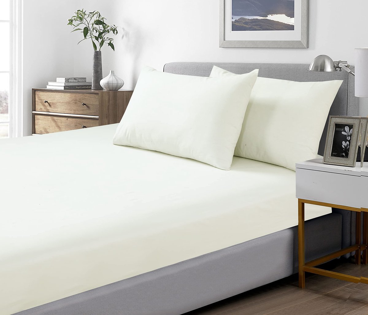 Omgoods - Fitted Sheet 100% Egyptisch Katoen - 300 Draadcount