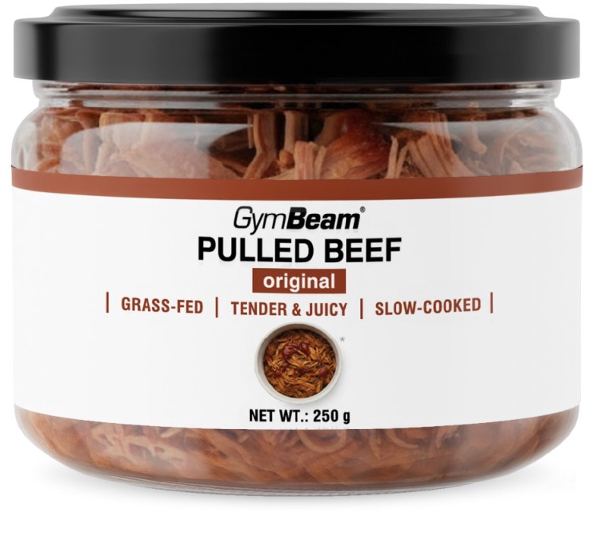 GymBeam Pulled Beef 250 g