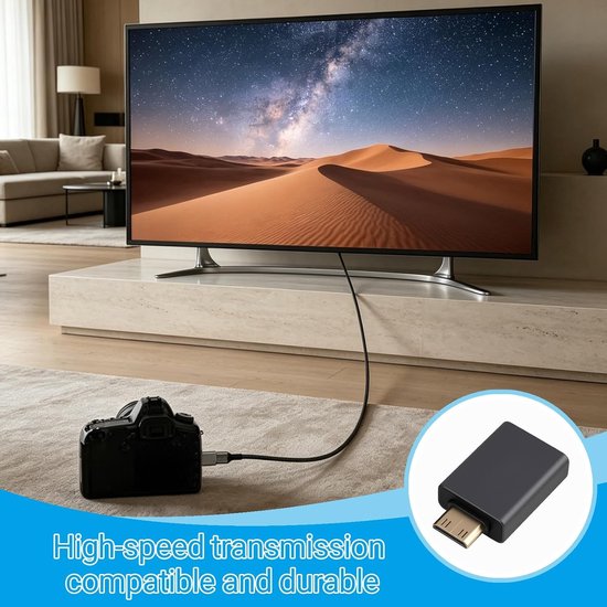 HDMI koppelingsadapter 4K 60Hz - 2 stuks - hoge snelheid - perfect voor soundbar en monitor - ShopVlot — afbeelding 3