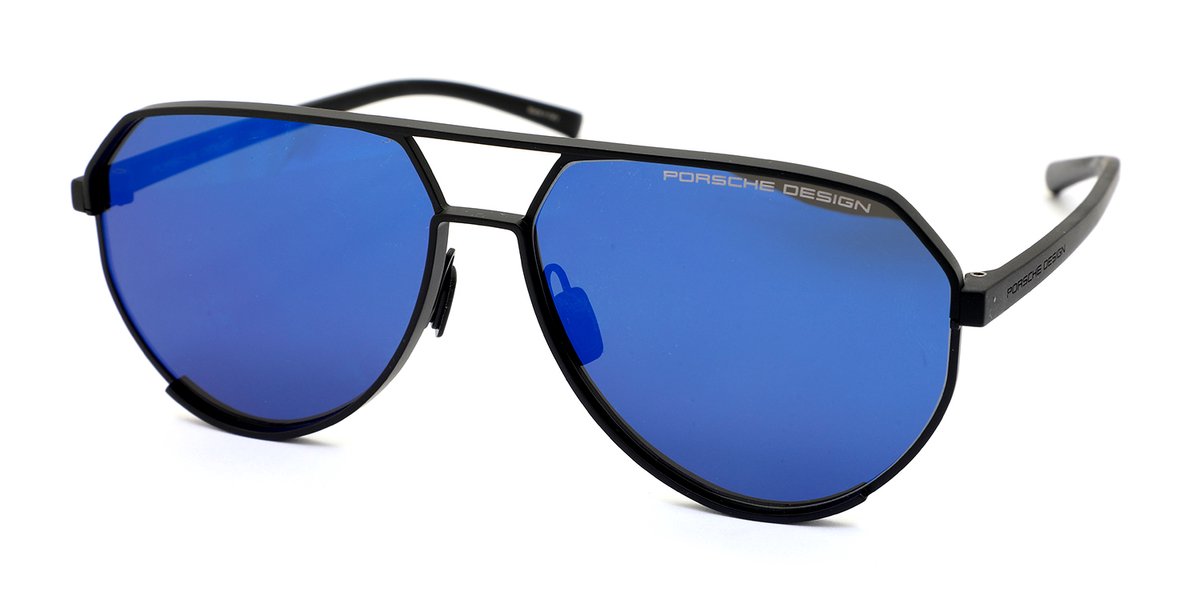 Zonnebril Porsche Design P8996 61A195 61-14-150 Zwart/Blauw