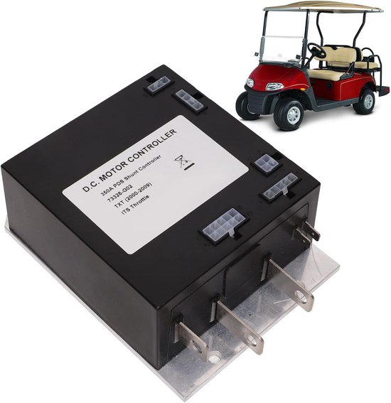 Golfkar Motorcontroller - Golfcart Controller - Golfen - Directe Vervanging - 36V 350A - Zwart — afbeelding 3