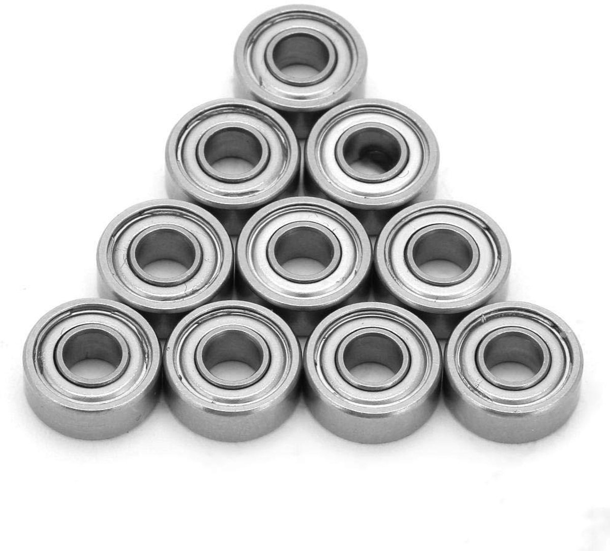 Dailygoods - 10 Stuks MR104ZZ Roestvrijstalen Kogellagers