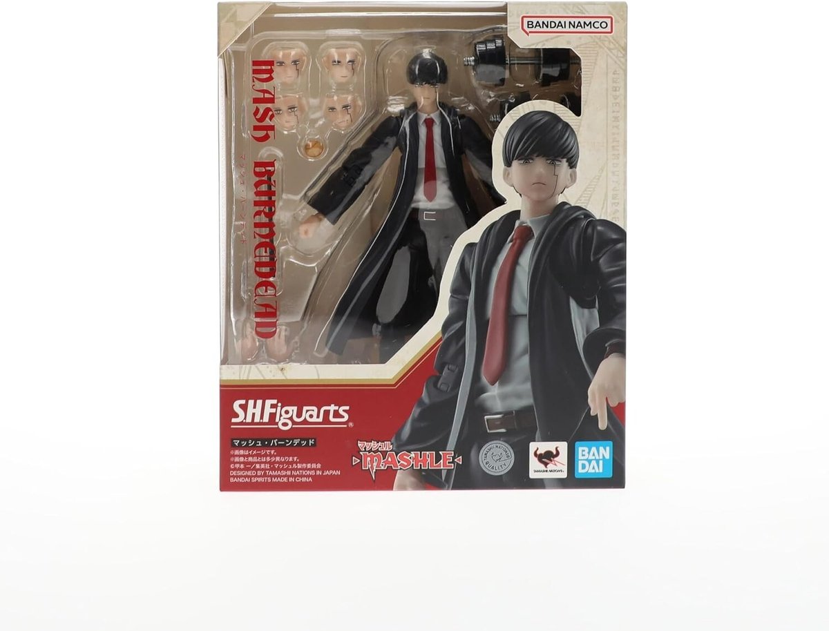 Mashle: Magic and Muscles S.H. Figuarts Action Figure Mash Burnedead