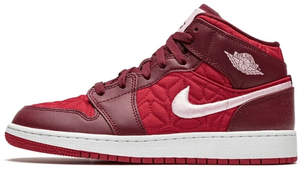 Nike Air Jordan 1 MID SE Gym Foam Quilt AV5174 600 EUR Rood
