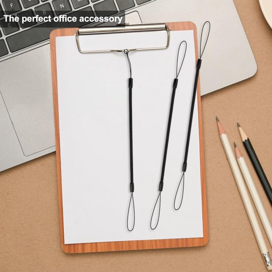 12st Elastisch Tether Lanyard, 24cm Touch Pen Tether Intrekbaar — afbeelding 4