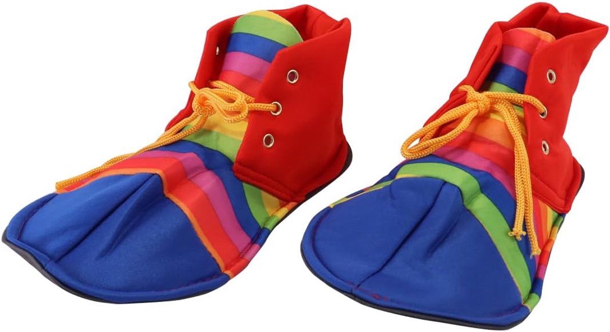Schoenen, ronde clownschoenen voor kostuums, voor jongens en meisjes