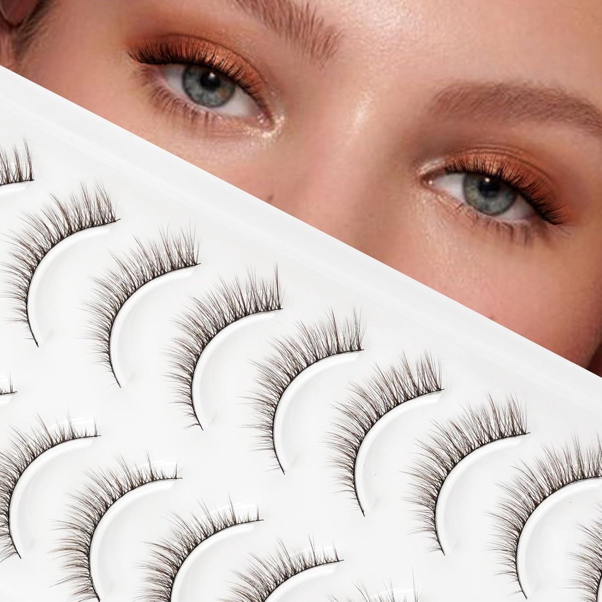 Valse Wimpers Lashes Natural False Eyelashes Strip Cat Eyelashes