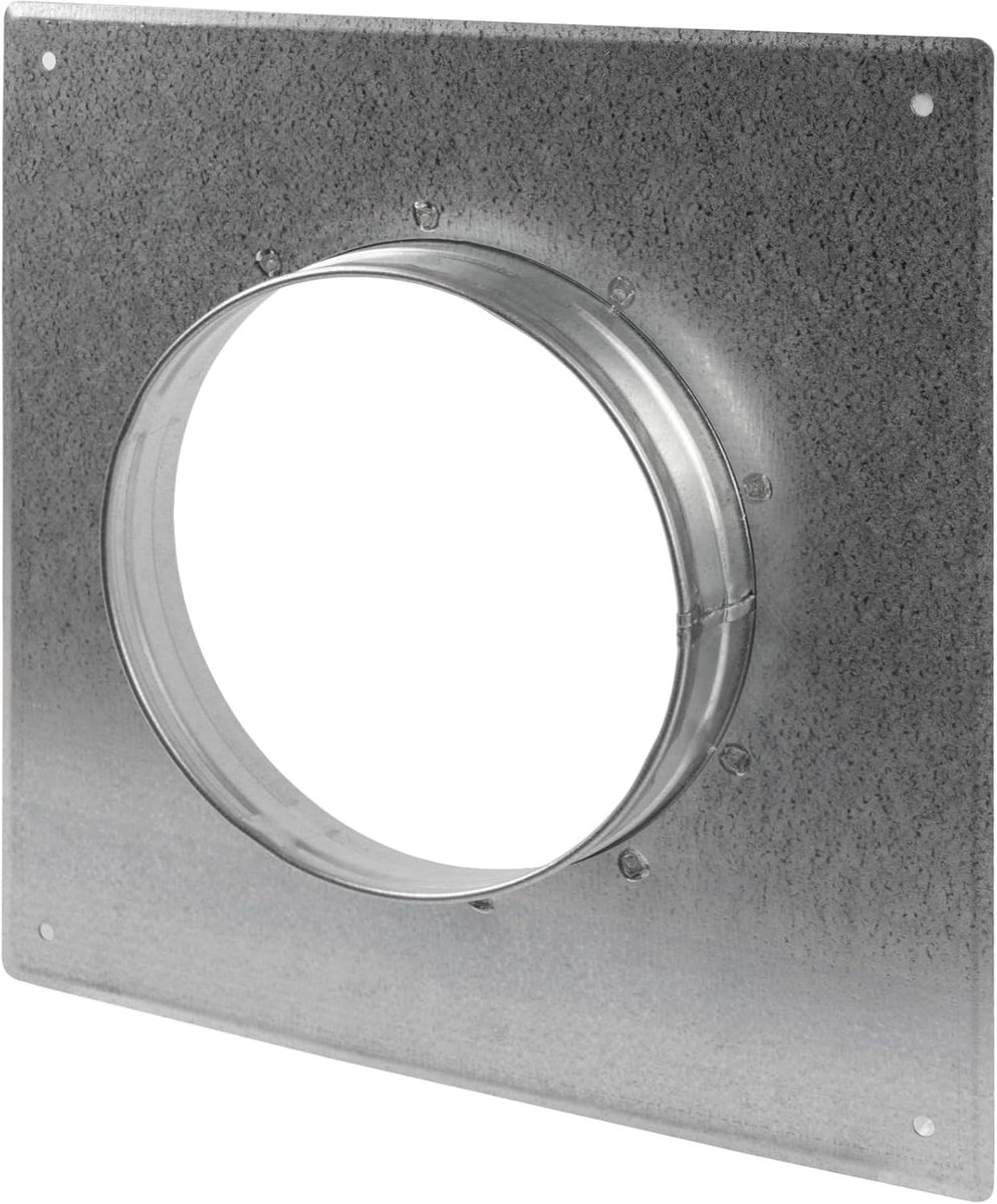 Connector Flens - 150mm / 6" Inch Ducting - Gegalvaniseerd Staal