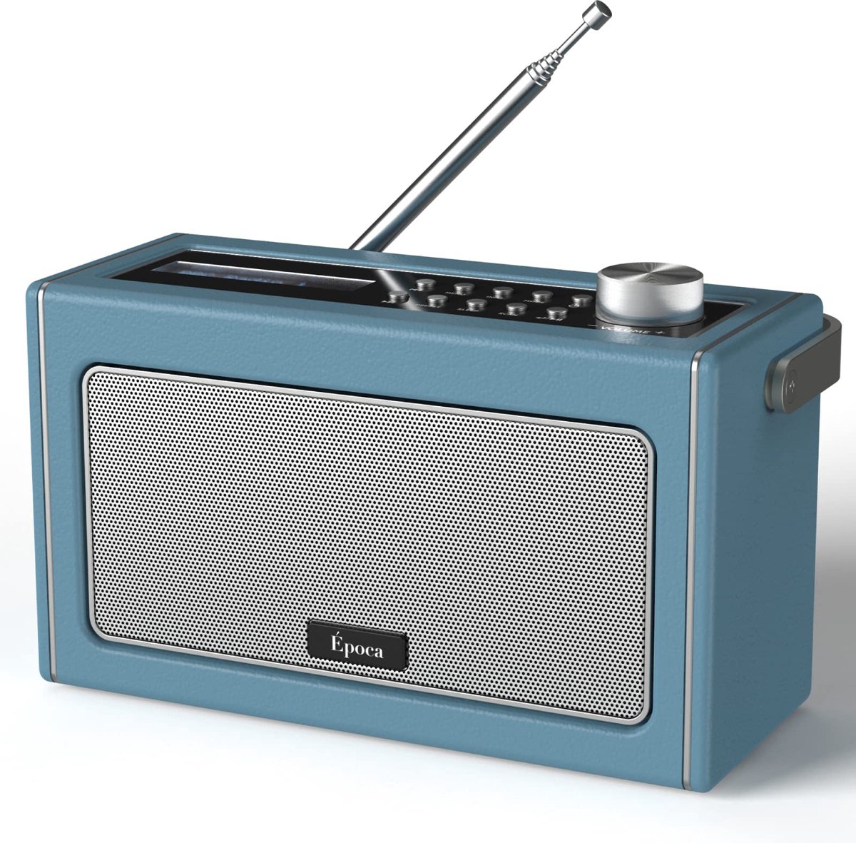 SnelShoppen - DAB/DAB+ & FM-radio Draagbare Bluetooth-luidspreker, Oplaadbare Digitale Radio met USB-opladen voor 15 Uur Afspelen, Ideaal voor Feest,
