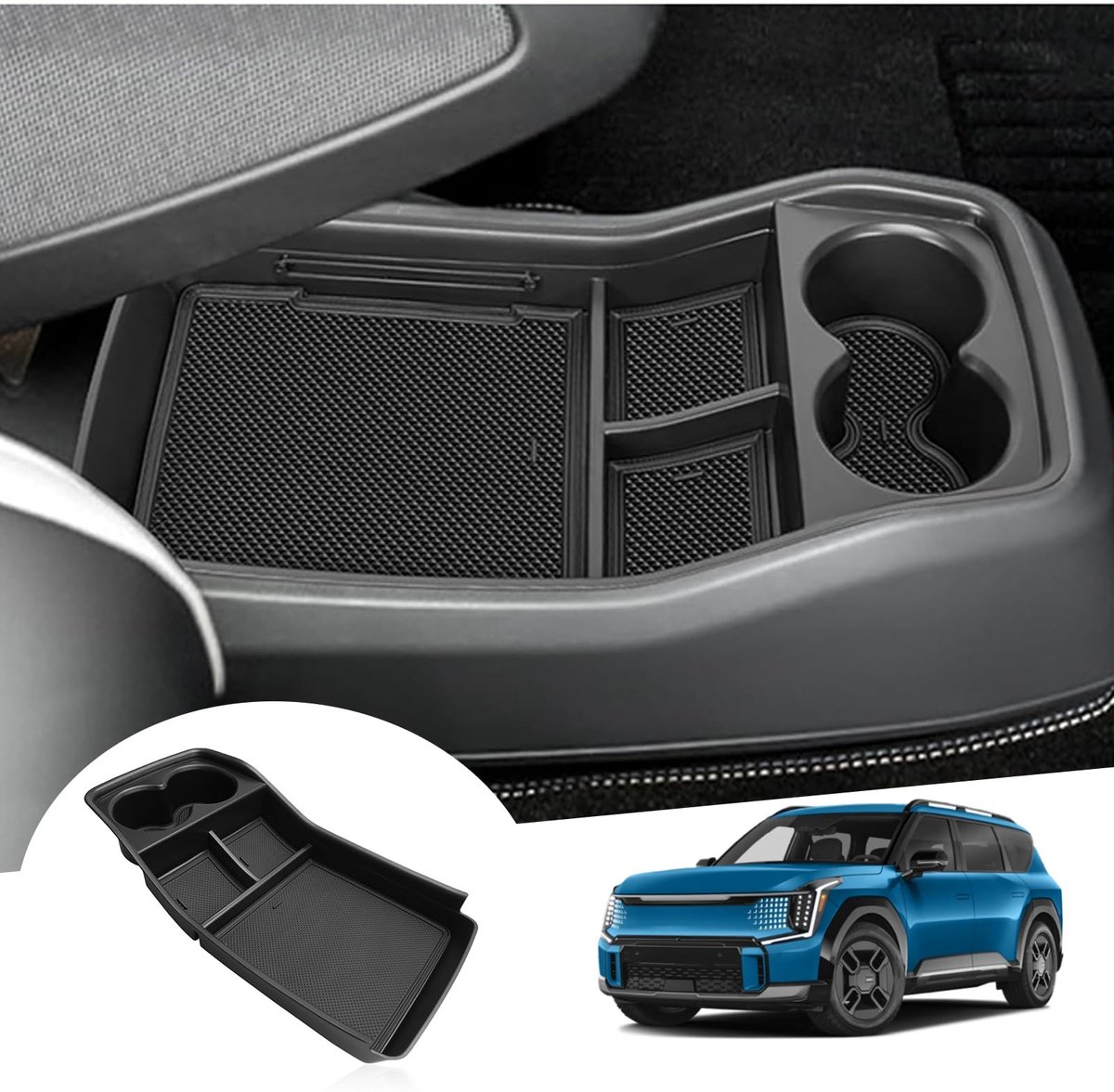 Omgoods - Multifunctionele Opbergdoos voor Kia EV9 (2024-2026)