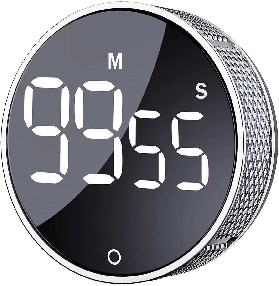 Omgoods - Digitale Keuken Timer met Groot LED Scherm - Magnetische Afteltimer voor Koken en Studie