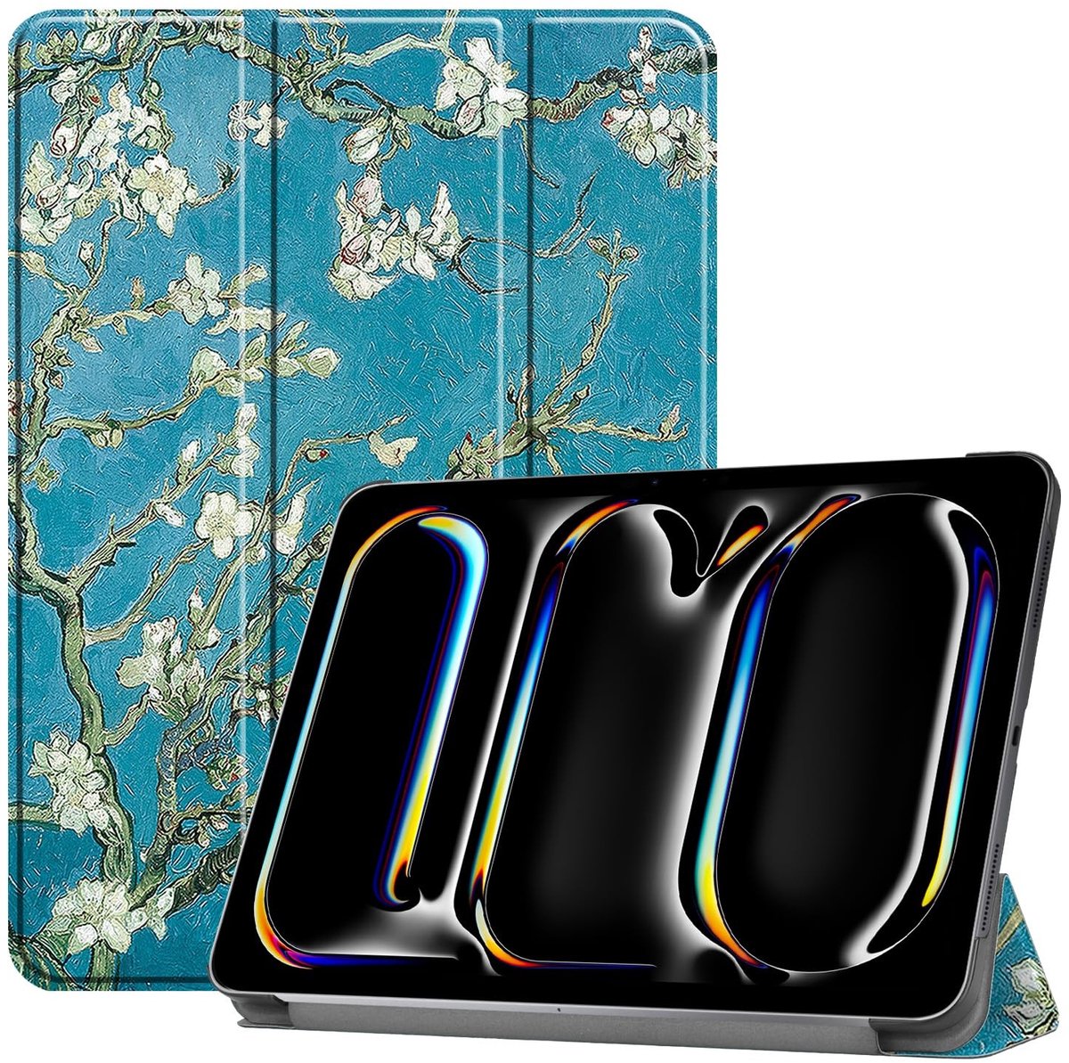 Omgoods - Smart Cover Case voor Apple iPad Pro 11 inch (2024) - Flip Design met Auto Slaap/Wake Functie