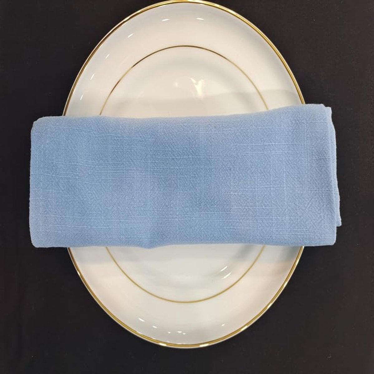 Omgoods - Herbruikbare Linnen Servetten - 4 Stuks 43x43 cm voor Feestjes en Diner