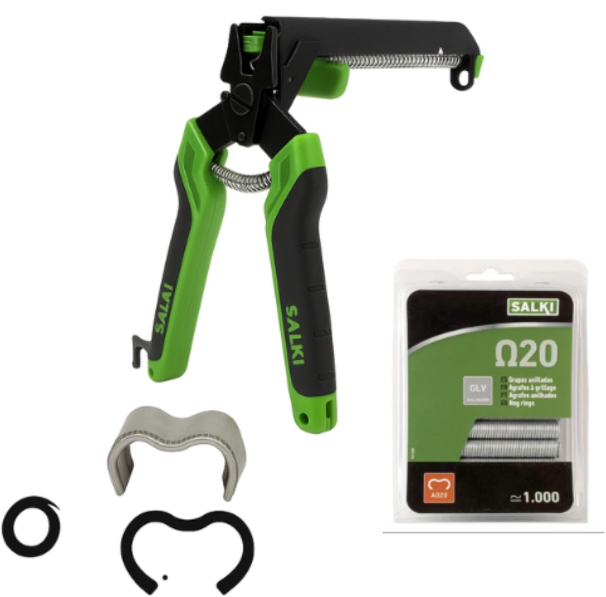 Omgoods - Fence Stapler FSK20C met Oplader - Ergonomische Nietmachine voor Hekken en Netten