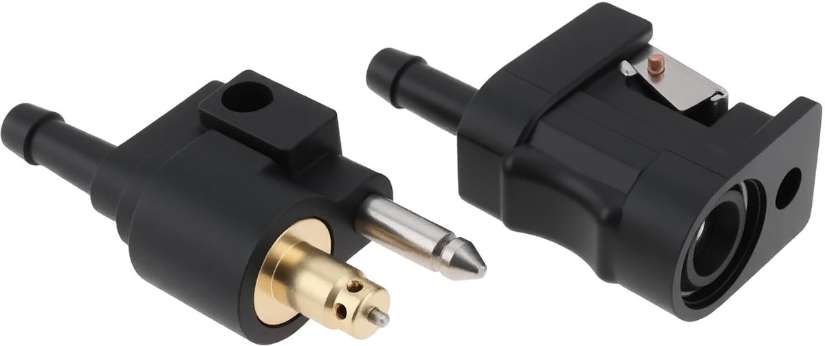 Omgoods- Brandstofconnector Hoge Kwaliteit - Snelle Aansluiting - Geschikt voor Yamaha - Brandstoflijn - Corrosiebestendig - Eenvoudige Installatie - Brandstofkoppeling