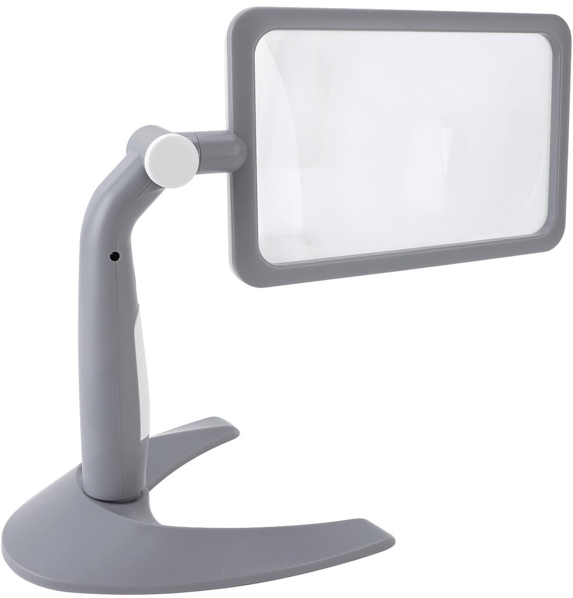 Omgoods - Vergrootglas met Licht en Roterende Basis voor Senioren