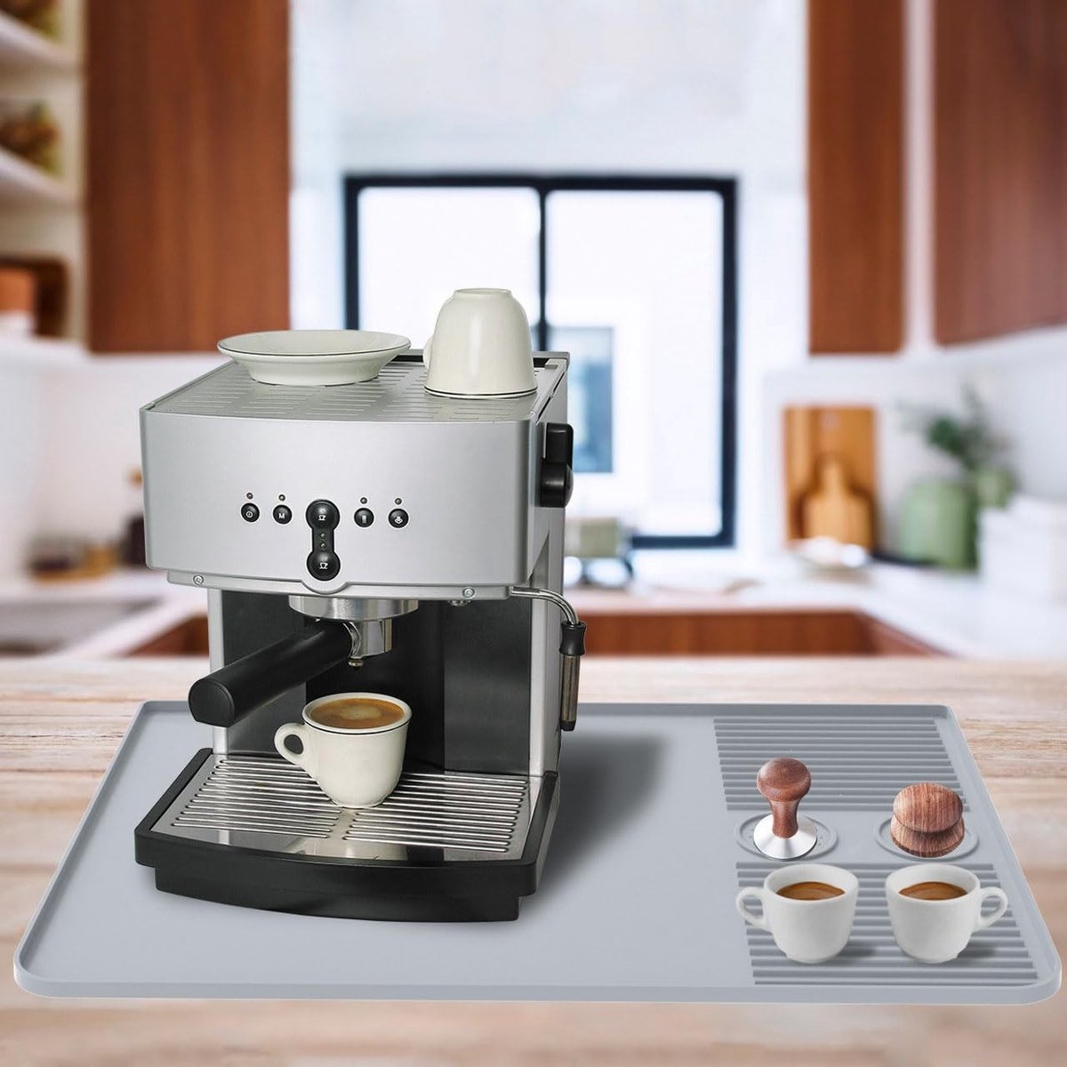 Omgoods - Silicone Koffiemaker Mat - Multifunctionele Onderlegger