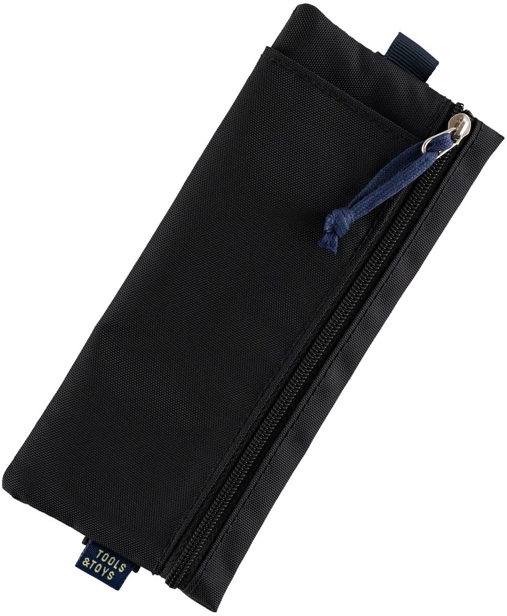 Omgoods - Techo Accessories Flat Pen Case - Comodo in Zwart voor A6 Planners