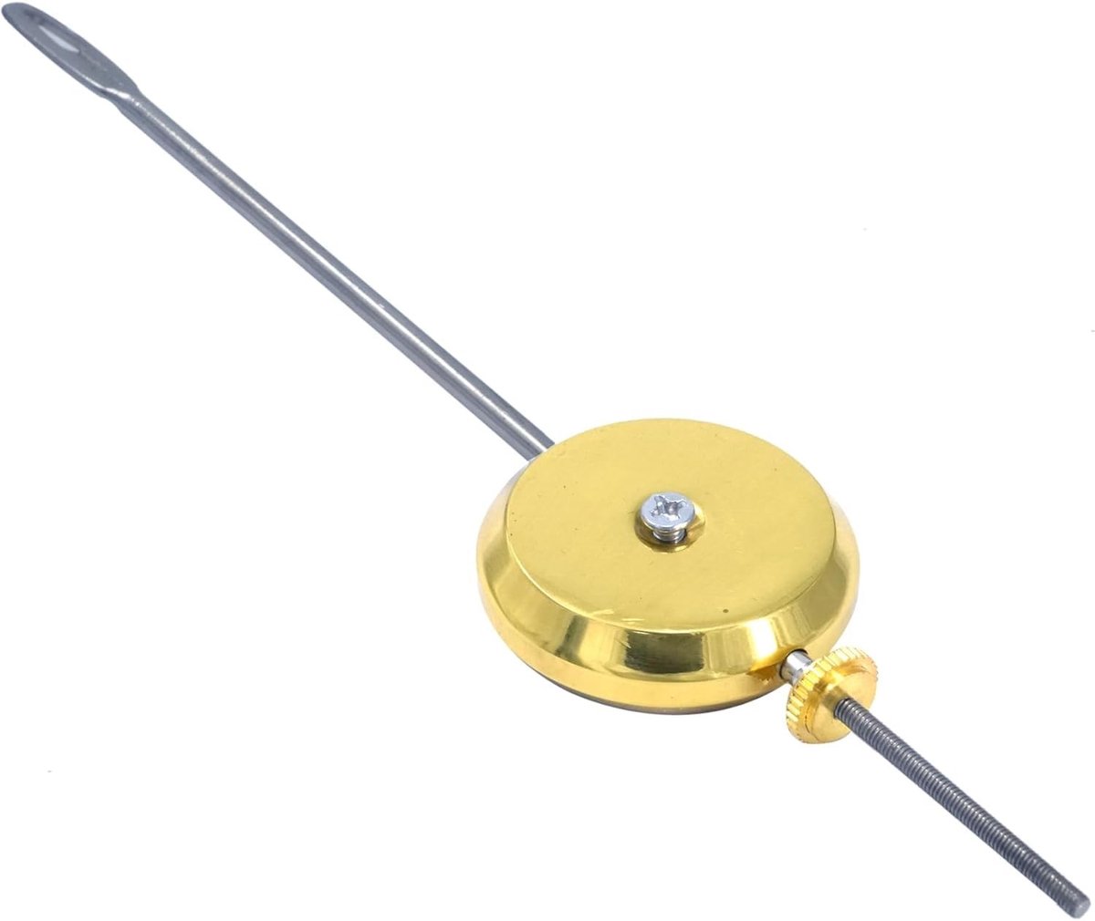 Omgoods - Universele messing slingerbob voor wandklokken - 165 mm lang, klokkenreparatiedeel