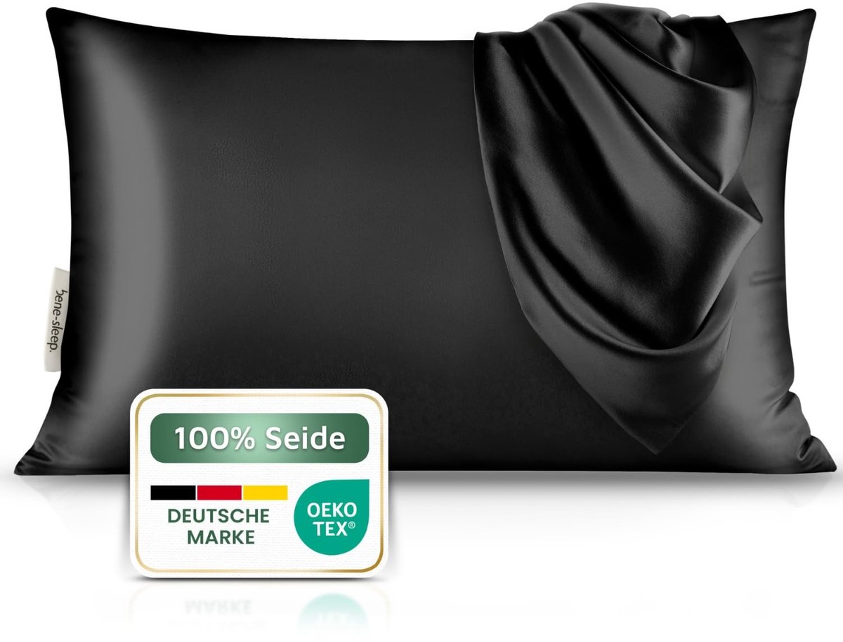 Omgoods - 100% Pure Organische Zijde Kussenhoes 50 x 70 cm