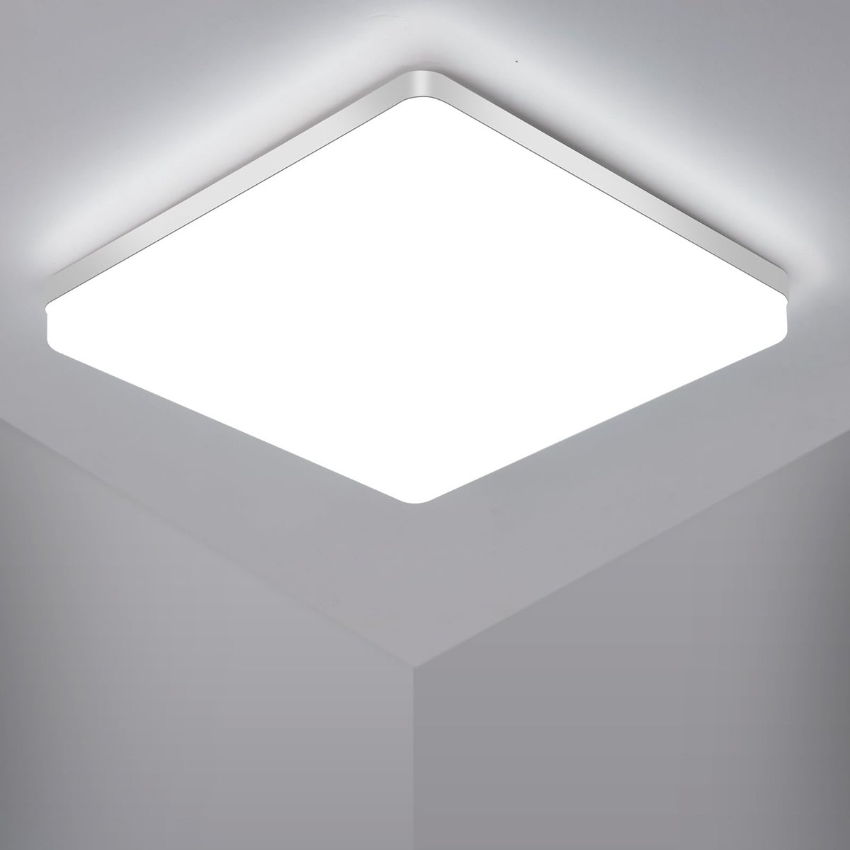 Omgoods - Osairous LED Plafondlamp Ø30cm, 48W - IP44 Waterdichte Verlichting voor Diverse Ruimtes