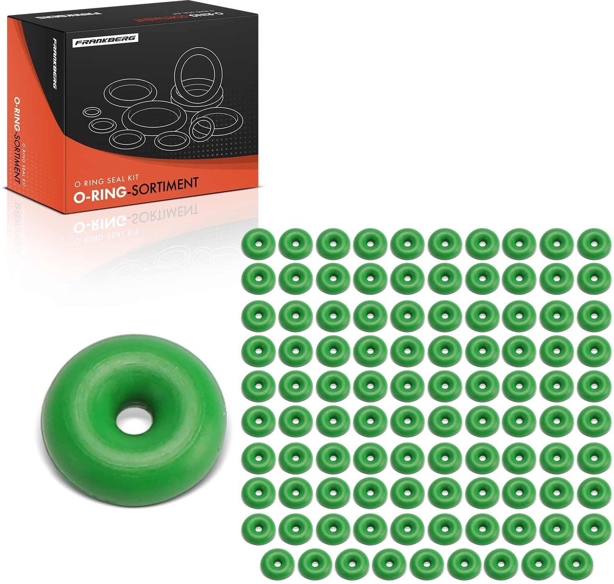 Omgoods - Universele Airconditioning Reparatie Kit - 100 Stuks O-ringen