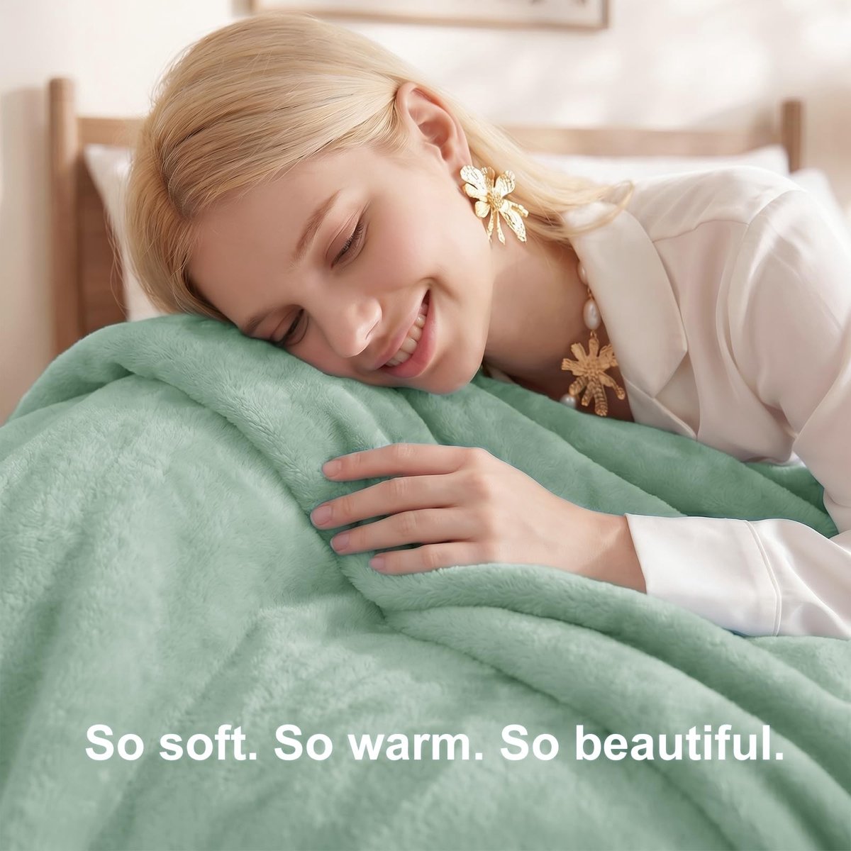 Omgoods - Fleece Blanket 220x240 cm - Extra zachte en warme deken