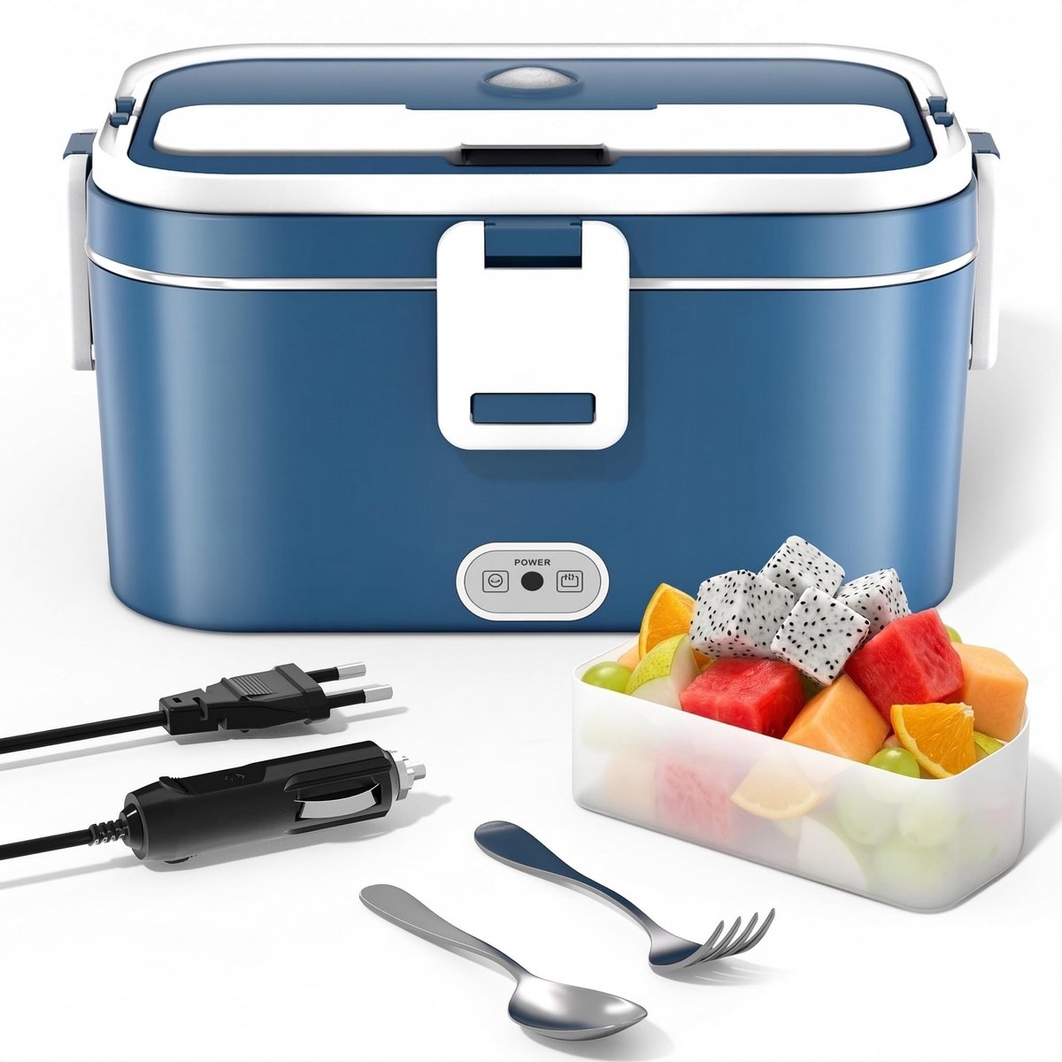Omgoods - Elektrische Lunchbox 100W met 1,8L Capaciteit en Draagbaarheid