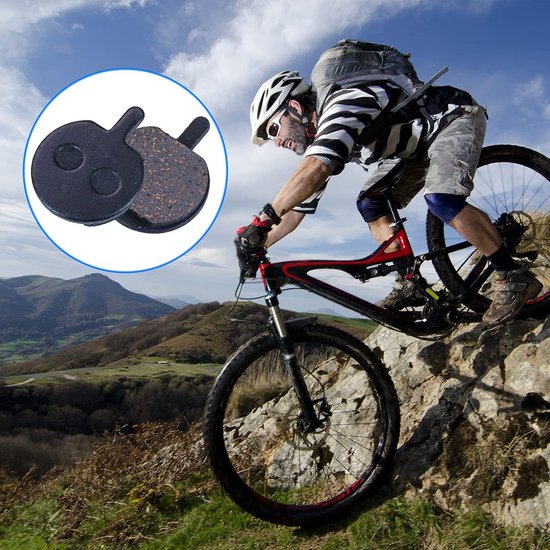 Remblokken en Hars voor Fiets en Mountainbike, schijfremblokken, halfmetaal, rempads & veer — afbeelding 3