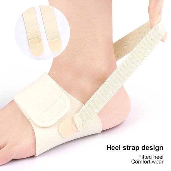 Orthopedische Steunzolen voor Platter Voet, Schokabsorberend, Ondersteuning bij Fasciitis en Pijnverlichting — afbeelding 3