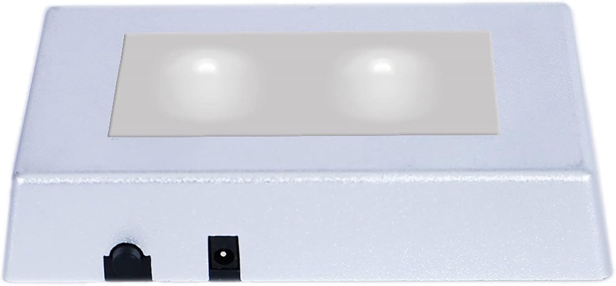 LED-displaystandaard met voet, diverse kleuren, lichtgevende standaard, kleine LED's die van kleur veranderen, 3D-glaskristalkunst, decoratie voor feestdagen