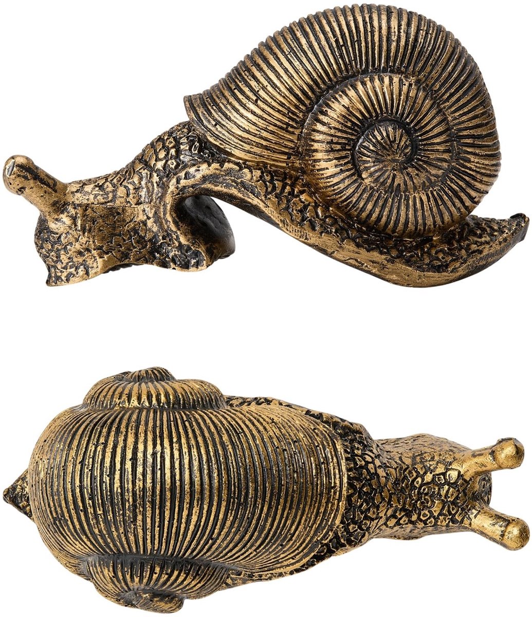 Omgoods - Mini Slak Beeldje voor Bloempotten - Decoratief Ornament
