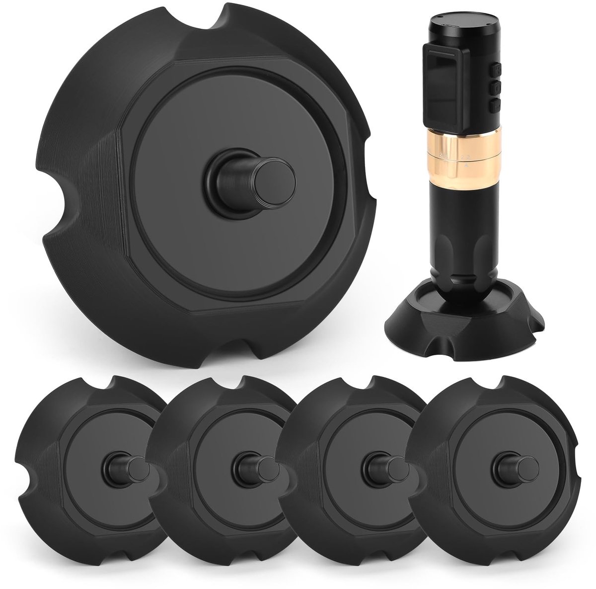 Omgoods - Tattoo Pen Holder Machine Stand - 5 Stuks voor Artistieke Accessoires