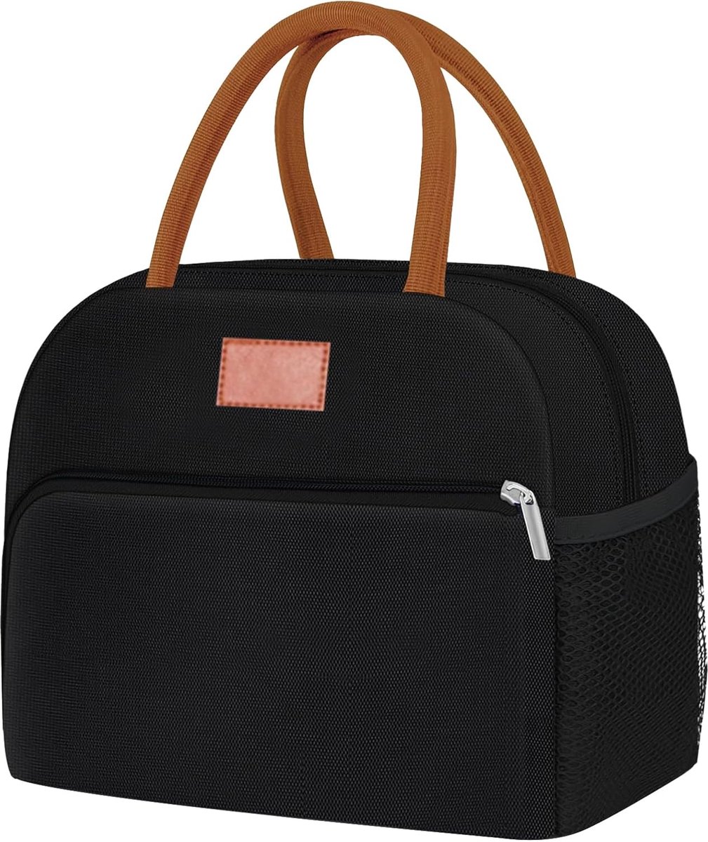 Geïsoleerde lunchtas, lunchtassen voor vrouwen, geïsoleerde lunchtas voor dames en heren, werk, koeltas, lunchbox, lunchtas voor volwassenen, lunchtas voor buiten, strand, camping, barbecue,