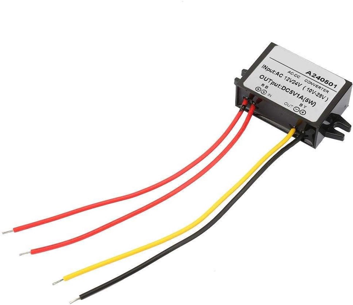 12 V/24 V Naar Dc 5 V Omwaartse Omvormer Ac-dc-achterwaartse Stroomvoorzieningsmodule 1A