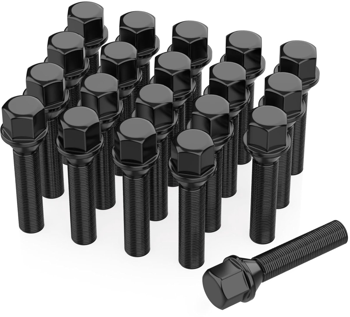 Bouten | M14x1,5x45mm | Kegelband Sleutel 17mm | Compatibel met Audi, VW
