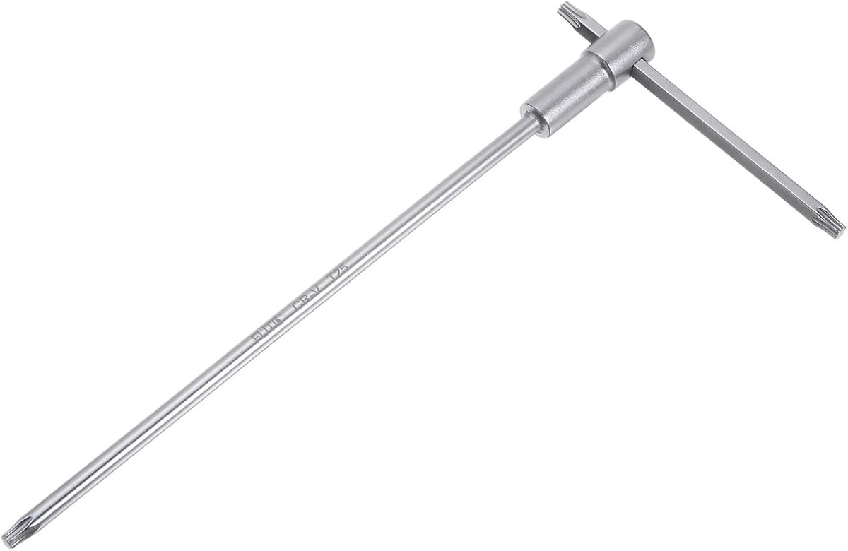 sourcing map T25 glijdende T-greep torx stersleutel voor sneldraaier CR-V staal