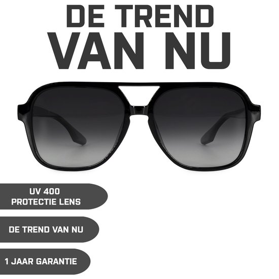 DUTCH'D® - Zonnebril - Heren & Dames - Polarized - Zwart - Sterk Montuur - Met Case - Gepolariseerd - Auto bril - UV 3 Bescherming van DUTCH'D® — afbeelding 2
