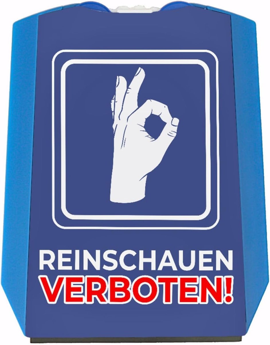 Parkeerschijf met Grappig Ontwerp - Kunststof - Humoristisch Motief - Duitse StVO - Voor Nieuwe Rijbewijzhouders