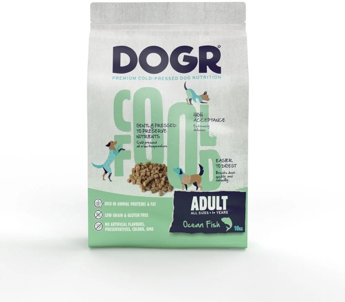 DOGR Dogr Adult Ocean Fish Koudgeperste Brok 10Kg