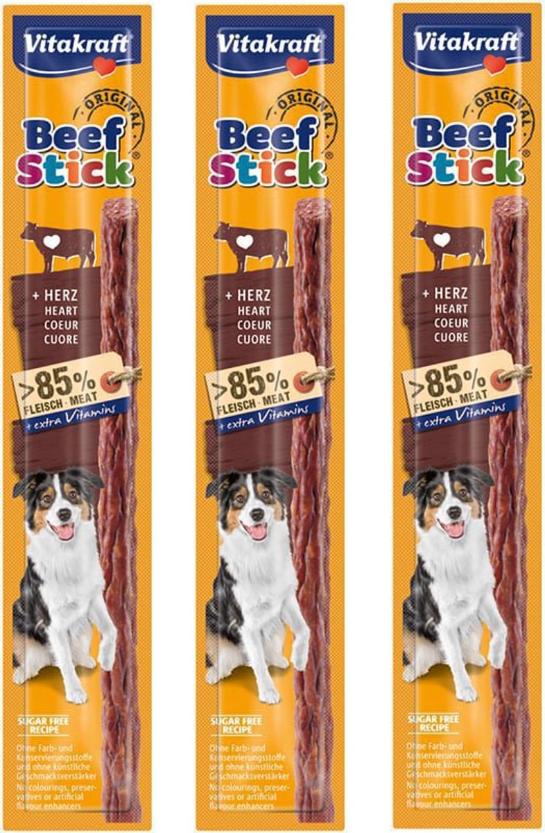Vitakraft Beef-Stick 12 gram Hart 1st.