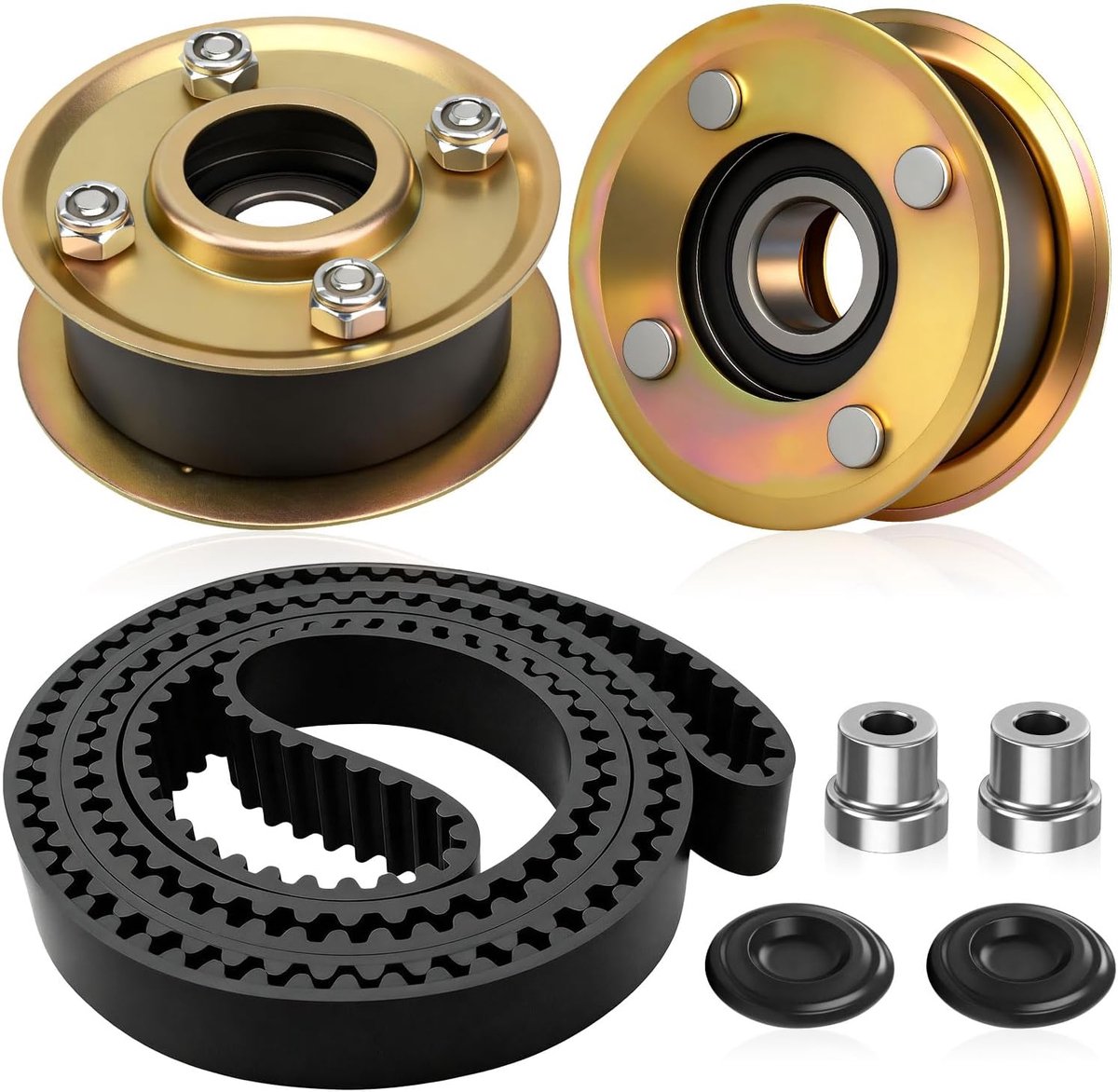 131-4509 125-2532 Maaier Idler Katrol & 120-3335 Riemkit voor Toro 30" Deck TimeMaster Tractoren 126-0316, 131-4506, 131-4529, 121-5763, Past op model 201999, 2020 0, 20975, 20977, 20978, 21199,