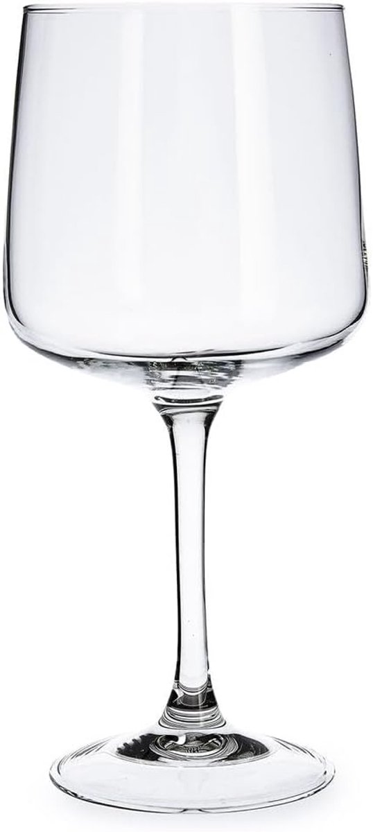 Name Ginger Box met 6 glazen, 6 stuks, van gespannen glas, 66 cl