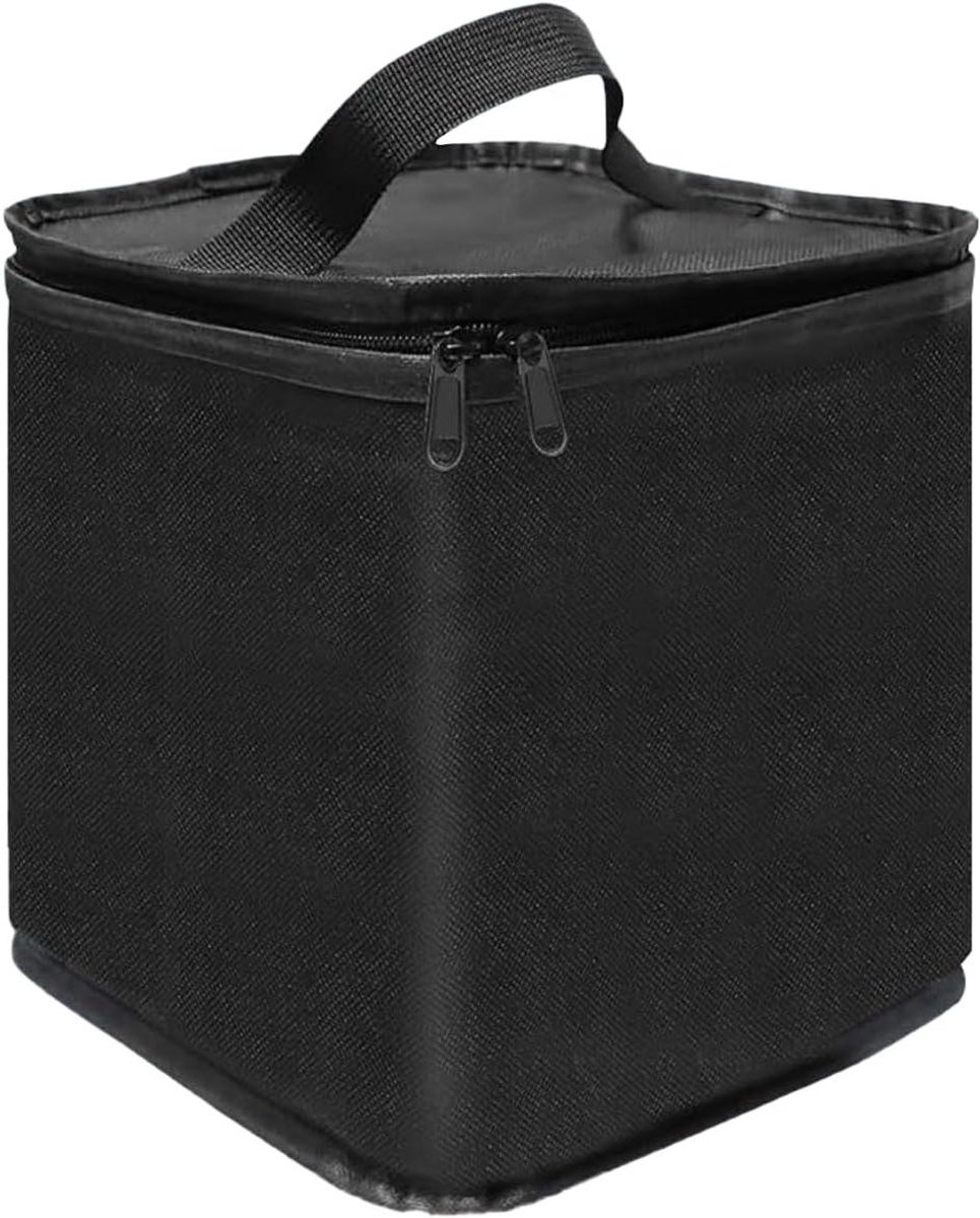 Draagtas Gasflessen - Jerrycan tas - Outdoor Transport - Drukontlastend Handvat - 24 cm - Zwart