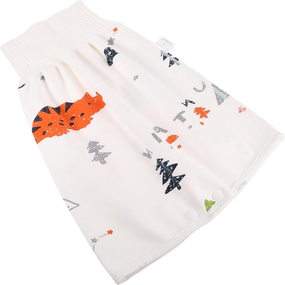 Baby Luierrokje - Luierbroekje Wasbaar - Zindelijkheidstraining - Hoge Taille - 40 x 35 cm - Wit
