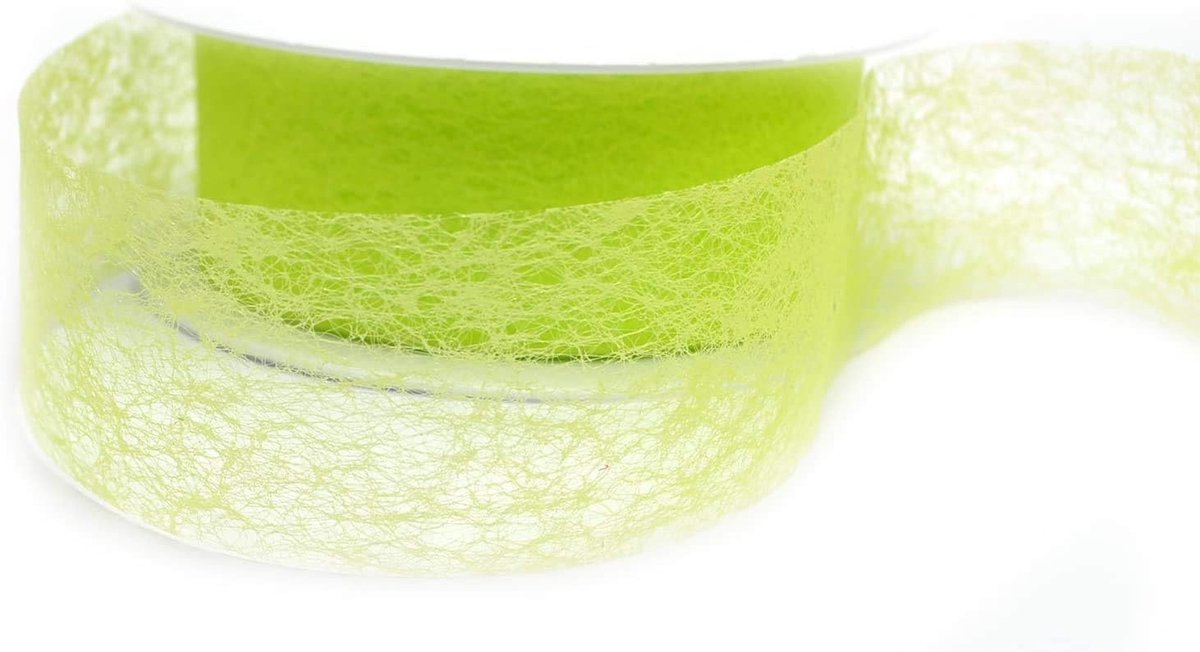 Decoratielint Vliesband Geschenklint Deco Netband Floristik Band Vliesband Decovlies Woondecoratie Tafeldecoratie om te knutselen Decoreren Tafelloper Bruiloft