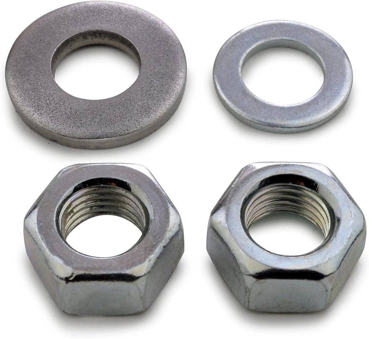 2 Moeren Variateur Krukas voor Yamaha Aerox Bw's Nitro Stuntraket Mach-G Jog-R Aerox Ovetto Neo's M10x1.25 Half-poelie 90170-10219 90208-10012 90201-10X02