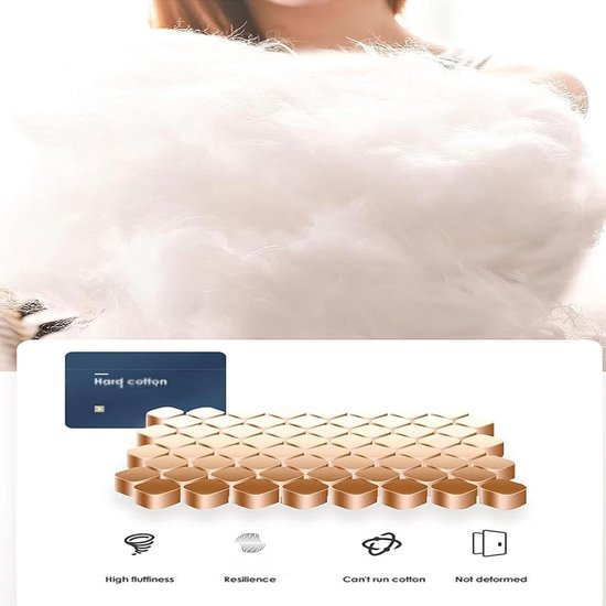 Dikke futonmatras - Opvouwbare mat - Comfortabel slapen - Ademend en ondersteunend - 90 x 200 cm - Grijs — afbeelding 3