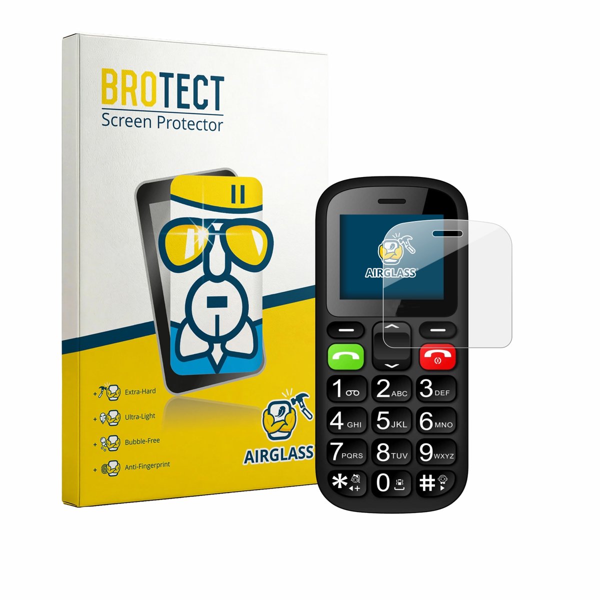 Screenprotector voor artfone CS181 Beschermglas transparant